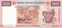 Dschibuti 1000 Francs - A.A. Ouddoun - Harbor - 2005 (2021) - Neuf - P.42b - Prefix H