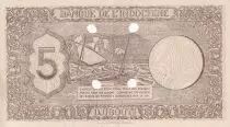 Dschibuti 5 Francs - Palestinian printing - Specimen - 1945 - J.23 - AU - P.14s