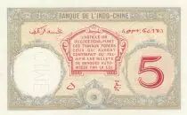 Dschibuti 5 Francs Walhain - 1938 Specimen 0.00 - aUNC - P.6