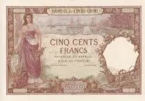 Dschibuti 500 Francs - Woman and boat - ND 1927 - Specimen - P.UNC - p.9a