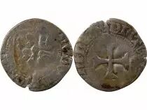 Ducado de Breta&ntilde;a DUCHY OF BRITTANY,  JOHN V - BLANC WITH TARGE - NANTES