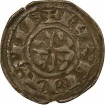 Duch&eacute; de Bretagne Anonyme - Denier - 1186 / 1206 Nantes