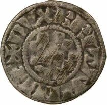 Duch&eacute; de Bretagne Anonyme - Denier - 1270 / 1341 Guingamp