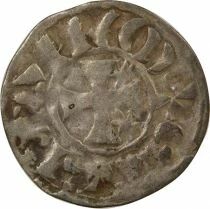 Duch&eacute; de Bretagne Comt&eacute; de Penthi&egrave;vre, au nom d\'Etienne I - Denier - 1138 / 1184 Guingamp