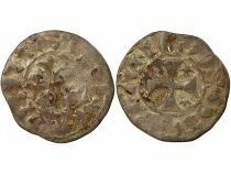 Duch&eacute; de Bretagne Comt&eacute; de Penthi&egrave;vre, au nom d\'Etienne I - Denier - 1138 / 1184 Guingamp