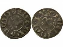 Duch&eacute; de Bretagne Comt&eacute; de Penthi&egrave;vre, au nom d\'Etienne I - Denier - 1138 / 1184 Guingamp