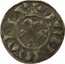 Duch&eacute; de Bretagne Comt&eacute; de Penthi&egrave;vre, au nom d\'Etienne I - Denier - 1138 / 1184 Guingamp
