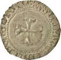 Duché de Bretagne François II - Blanc à la Targe - 1458 / 1488 R Rennes