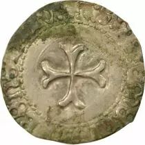 Duch&eacute; de Bretagne Fran&ccedil;ois II - Blanc &agrave; la Targe - 1458 / 1488 R Rennes