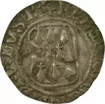 Duché de Bretagne François II - Blanc à la Targe - 1458 / 1488 R Rennes