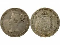 Duch&eacute; de Parme et Plaisance  Marie Louise - 5 Lire Argent - 1815 Milan