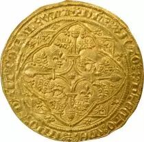 Duchy of Aquitaine, Edward of Woodstock - Gold Pavillon - 1362 / 1372 R La Rochelle