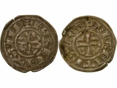 Duchy of Brittany Anonymous - Denier - 1186 / 1206 Nantes