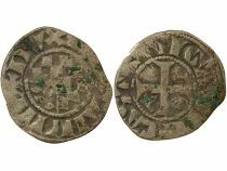Duchy of Brittany Anonymous - Denier - 1270 / 1341  Guingamp