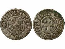 Duchy of Brittany Anonymous - Denier - 1270 / 1341  Guingamp