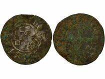 Duchy of Brittany Anonymous - Denier - 1270 / 1341  Guingamp