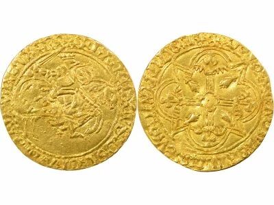 Duchy of Brittany Francis I / II - Cavalier d\'Or - 1442 / 1488 R Rennes