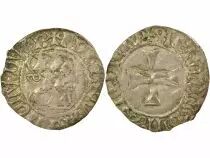 Duchy of Brittany François II - Blanc with Shield - 1458 / 1488 n Nantes