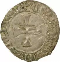 Duchy of Brittany François II - Blanc with Shield - 1458 / 1488 n Nantes