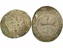 Duchy of Brittany François II - Blanc with Shield - 1458 / 1488 n Nantes