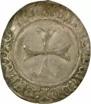 Duchy of Brittany François II - Blanc with Shield - 1458 / 1488 n Nantes