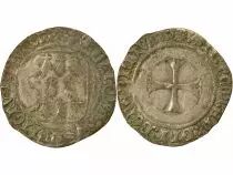 Duchy of Brittany François II - Blanc with Shield - 1458 / 1488 R Rennes