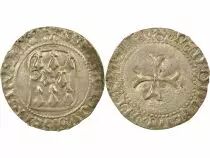 Duchy of Brittany François II - Blanc with Shield - 1458 / 1488 R Rennes