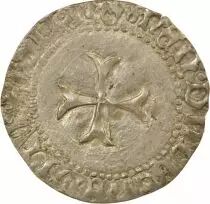 Duchy of Brittany François II - Blanc with Shield - 1458 / 1488 R Rennes