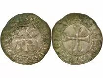 Duchy of Brittany François II - Blanc with Shield - 1458 / 1488 R Rennes