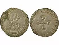 Duchy of Brittany François II - Blanc with Shield - 1458 / 1488 R Rennes