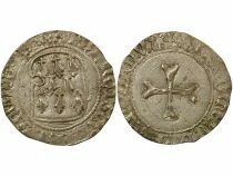 Duchy of Brittany Fran&ccedil;ois II - Blanc with Shield - 1458 / 1488 R Rennes