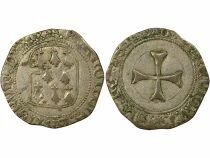 Duchy of Brittany Fran&ccedil;ois II - Blanc with Shield - 1458 / 1488 R Rennes