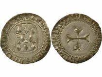 Duchy of Brittany Fran&ccedil;ois II - Blanc with Shield - 1458 / 1488 R Rennes