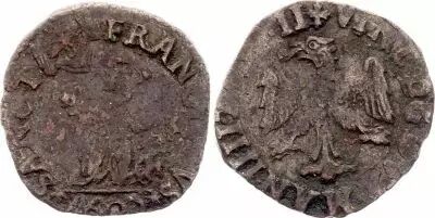 Duchy of Mantua, Vincenzo I Gonzaga - Cavalotto with Saint Francis - 1600 Casale