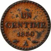 Dupr&eacute; - 1 Centime Avec Accent, 1850 A Paris
