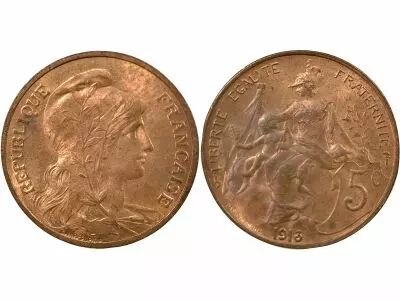 Dupuis - 5 Centimes - 1913 A Paris