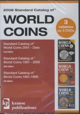 DVD 3 VOL. Standard Catalog of World Coins 2008