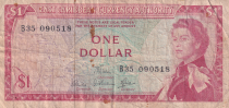 East Caribbean States 1 Dollar, Elizabeth II - 1965 - P.13d - f