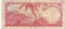 East Caribbean States 1 Dollar, Elizabeth II - 1965 - P.13f