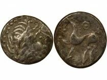 Eastern European Celts Silver Drachm, Type of Kugelwange - Ist Century BC