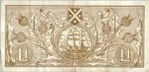 Ecosse 1 Pound - M&eacute;daillon - Bateau - 03/03/1967 B/B