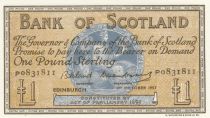 Ecosse 1 Pound Bank of Scotland - 1957 - SPL - P.100c