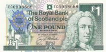 Ecosse 1 Pound Royal Bank of Scotland - Sommet Européen - 1992 - Neuf - P.356