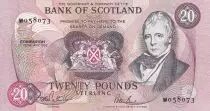 Ecosse 20 Pounds - Sir Walter Scott - 1992 - Série W - P.118