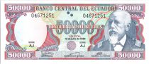 Ecuador 50000 Sucres Eloy Alfaro - Arms - 1999