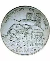 &Eacute;DITION PRIV&Eacute;E &laquo; LA LIB&Eacute;RATION DE PARIS ! &raquo; - comprenant 1 pi&egrave;ce de 100 Fr et 2 billets