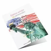 &Eacute;DITION PRIV&Eacute;E &laquo; La Statue de la Libert&eacute; &raquo; - comprenant 2 pi&egrave;ces et 1 billet