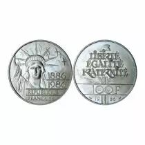&Eacute;DITION PRIV&Eacute;E &laquo; La Statue de la Libert&eacute; &raquo; - comprenant 2 pi&egrave;ces et 1 billet
