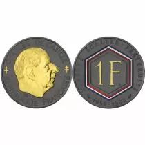 &Eacute;DITION PRIV&Eacute;E &laquo; Quand Churchill rencontre De Gaulle &raquo; - comprenant 2 pi&egrave;ces et 1 billet
