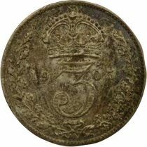 Edward VII - 3 Silver Pence - 1905 London